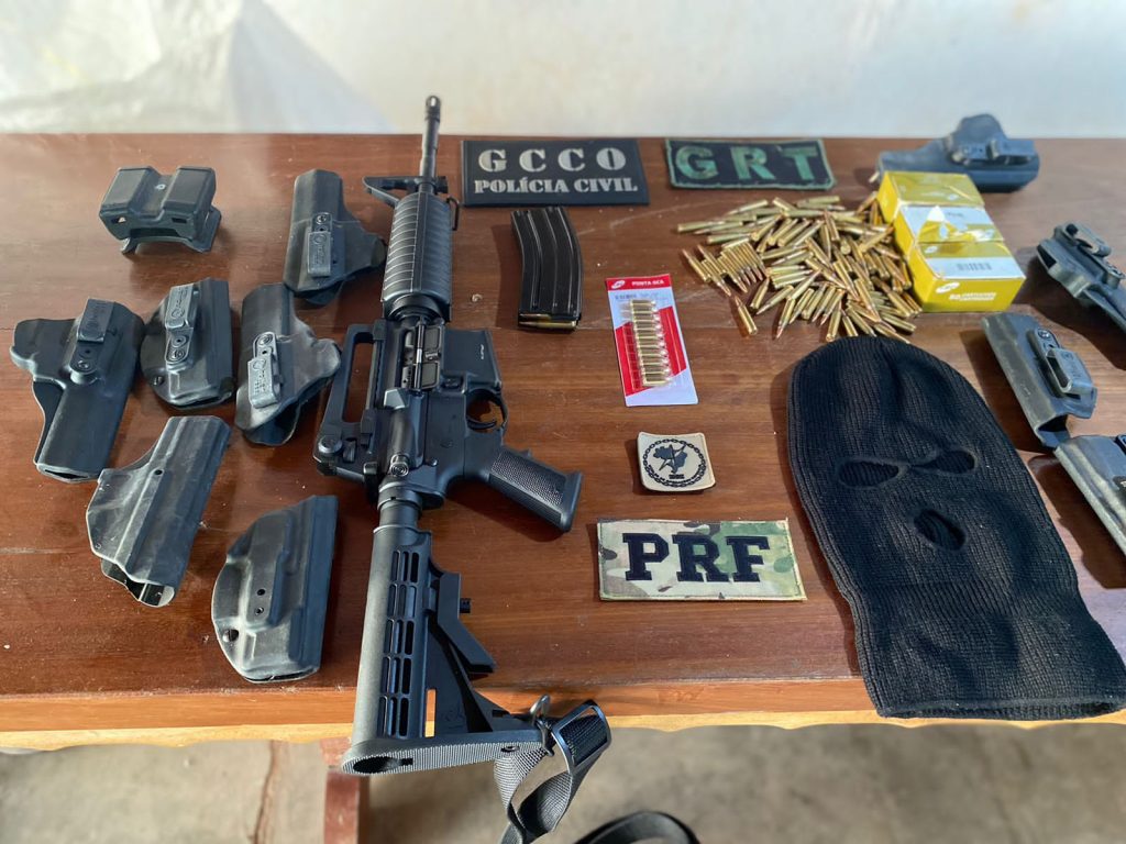 NO INTERIOR DO MARANHÃO, OPERAÇÃO POLICIAL CUMPRE MANDADOS DE BUSCA E APREENSÃO CONTRA ORGANIZAÇÃO CRIMINOSA QUE ROUBOU EMPRESA DE TRANSPORTE E SEGURANÇA DE VALORES NO MT