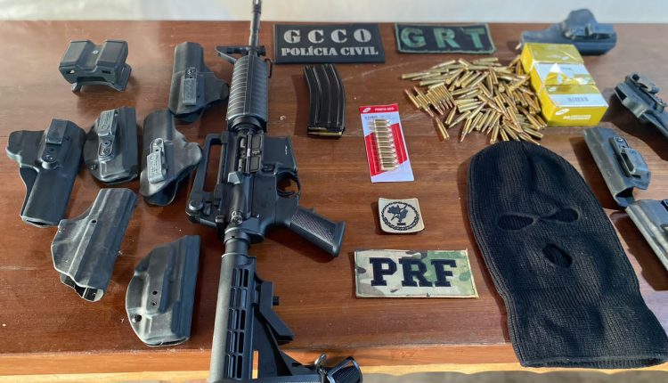 NO INTERIOR DO MARANHÃO, OPERAÇÃO POLICIAL CUMPRE MANDADOS DE BUSCA E APREENSÃO CONTRA ORGANIZAÇÃO CRIMINOSA QUE ROUBOU EMPRESA DE TRANSPORTE E SEGURANÇA DE VALORES NO MT