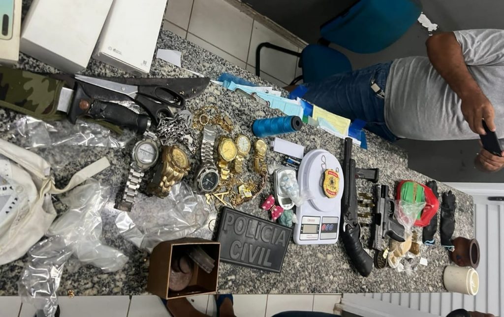 POLÍCIA CIVIL NEUTRALIZA ESQUEMA DE TRÁFICO DE DROGAS EM BACABAL; UM HOMEM FOI PRESO EM FLAGRANTE