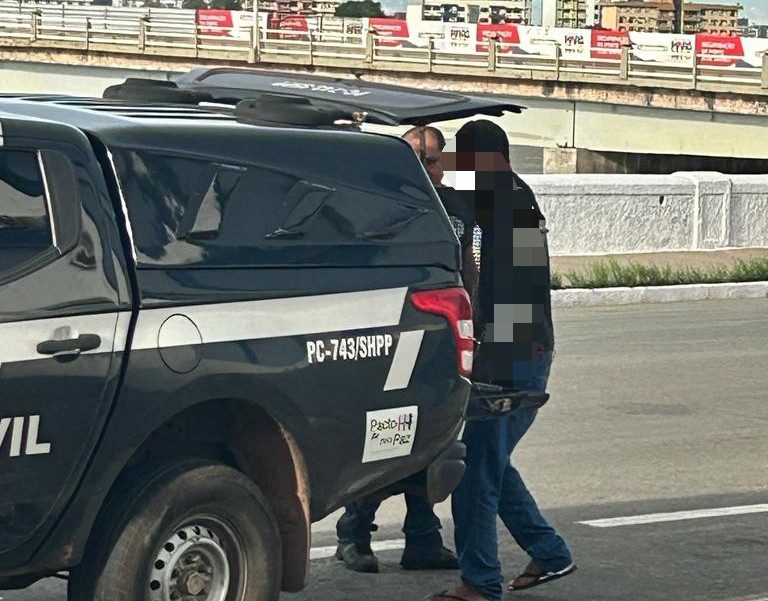 POLÍCIA CIVIL PRENDE,EM SÃO LUÍS, SUSPEITO DE COMETER FEMINICÍDIO