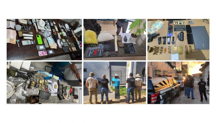 EM SETE DIAS, OPERAÇÕES DA POLÍCIA CIVIL RESULTARAM EM 76 PRISÕES NO ESTADO DO MARANHÃO