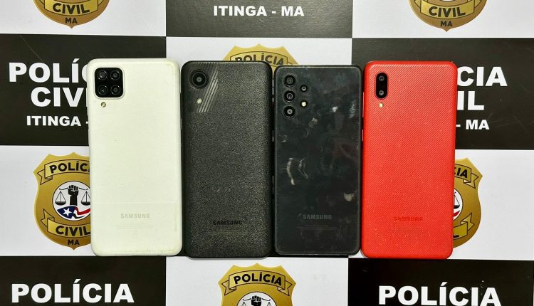 NO INTERIOR DO PARÁ, POLÍCIA CIVIL RECUPERA QUATRO CELULARES ROUBADOS EM ITINGA DO MARANHÃO