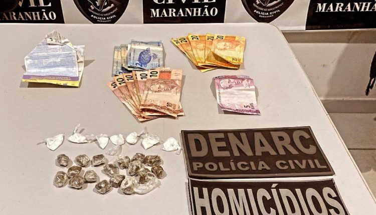 DENÚNCIA LEVA POLÍCIA CIVIL A PRENDER TRÊS PESSOAS POR TRÁFICO DE DROGAS EM TIMON