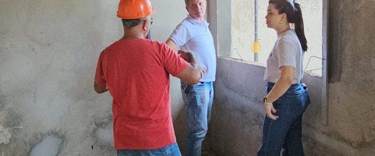 SEGOV AVANÇA NAS OBRAS DE REESTRUTURAÇÃO DA DELEGACIA DO COROADINHO