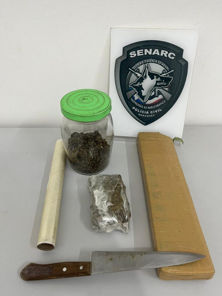 POLÍCIA CIVIL APREENDE MAIS DE 01 KG DE MACONHA EM IMÓVEL ABANDONADO NO BAIRRO DO SÃO FRANCISCO