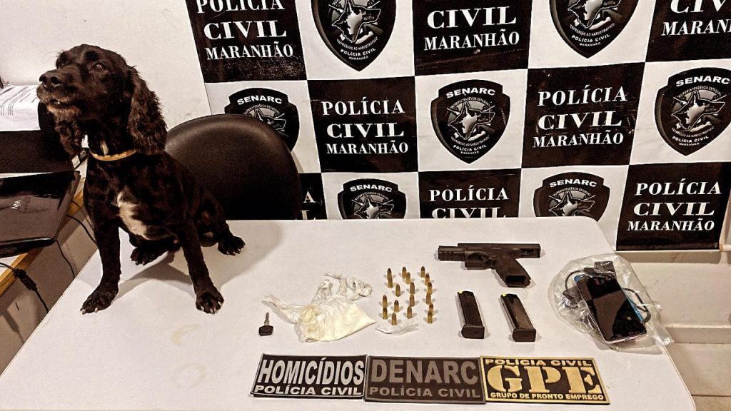 OPERAÇÃO DA POLÍCIA CIVIL RESULTA NAS PRISÕES DE DUAS PESSOAS E APREENSÃO DE DROGAS E ARMA DE FOGO, EM TIMON