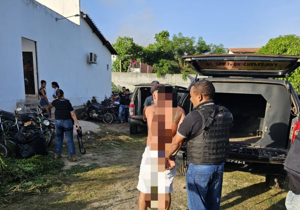 POLÍCIA CIVIL PRENDE SUSPEITO DE COMETER HOMICÍDIOS NAS CIDADES DE CHAPADINHA E BREJO