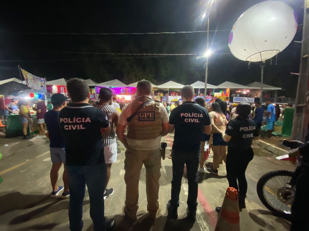 POLÍCIA CIVIL REFORÇA SEGURANÇA NO CARNAVAL DO ZÉ PEREIRA, EM TIMON