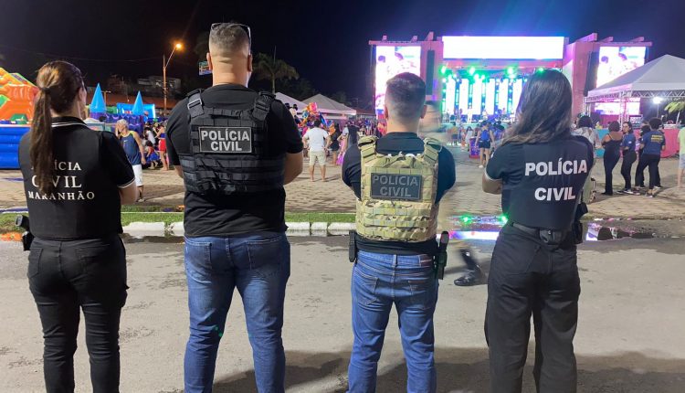 NO ÚLTIMO FINAL DE SEMANA DO PRÉ-CARNAVAL, POLÍCIA CIVIL REFORÇA AS AÇÕES PREVENTIVAS DE SEGURANÇA, EM SÃO LUÍS