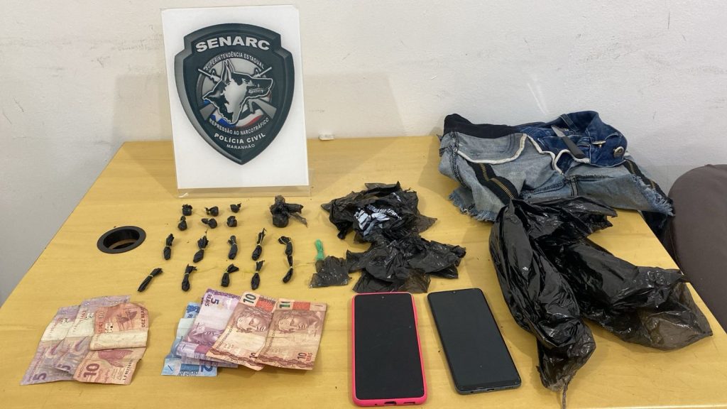 TRÊS PESSOAS SÃO PRESAS PELA POLÍCIA CIVIL POR TRÁFICO DE DROGAS NA REGIÃO METROPOLITANA DE SÃO LUÍS