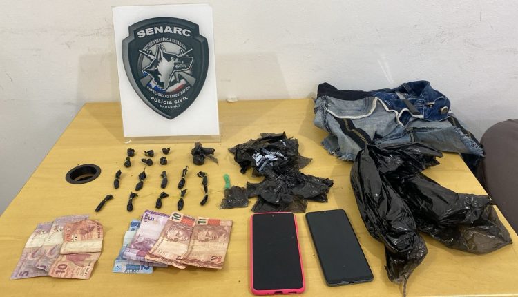 TRÊS PESSOAS SÃO PRESAS PELA POLÍCIA CIVIL POR TRÁFICO DE DROGAS NA REGIÃO METROPOLITANA DE SÃO LUÍS