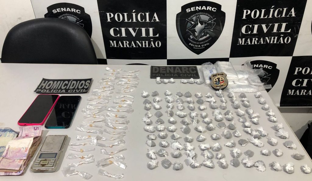 POLÍCIA CIVIL DEFLAGRA OPERAÇÃO PRÉ-CARNAVAL EM TIMON E PRENDE TRIO POR TRÁFICO DE DROGAS