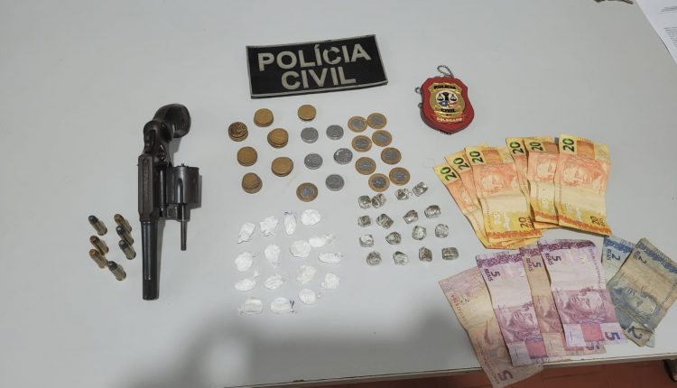 HOMEM É PRESO PELA POLÍCIA CIVIL POR TRÁFICO DE DROGAS EM VARGEM GRANDE