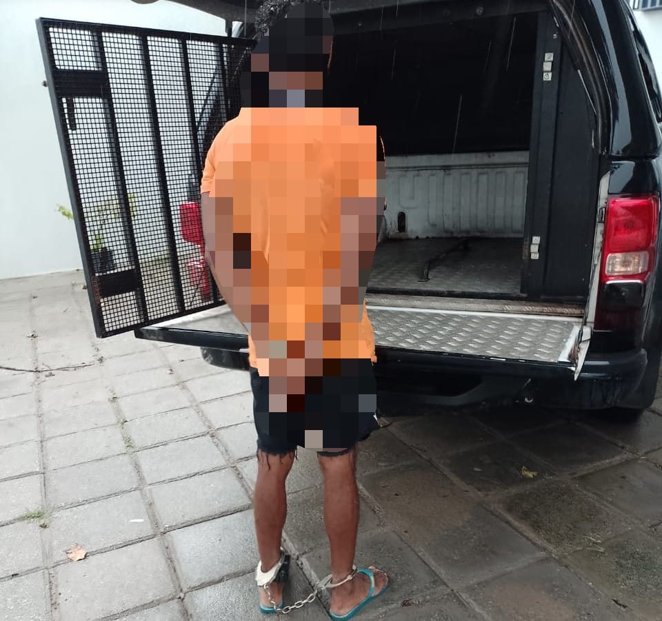 POLÍCIA CIVIL DO MARANHÃO PRENDE SUSPEITO DE PRATICAR ROUBO CONTRA IGREJA NA CAPITAL