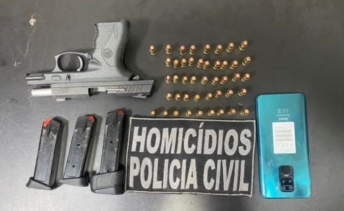 POLÍCIA CIVIL APREENDE ARMA DE FOGO E MUNIÇÕES EM IMPERATRIZ