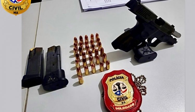 EM MENOS DE 48 HORAS, POLÍCIA CIVIL PRENDE SUSPEITO E APREENDE ARMA DE FOGO UTILIZADA EM TENTATIVA DE FEMINICÍDIO  EM VARGEM GRANDE