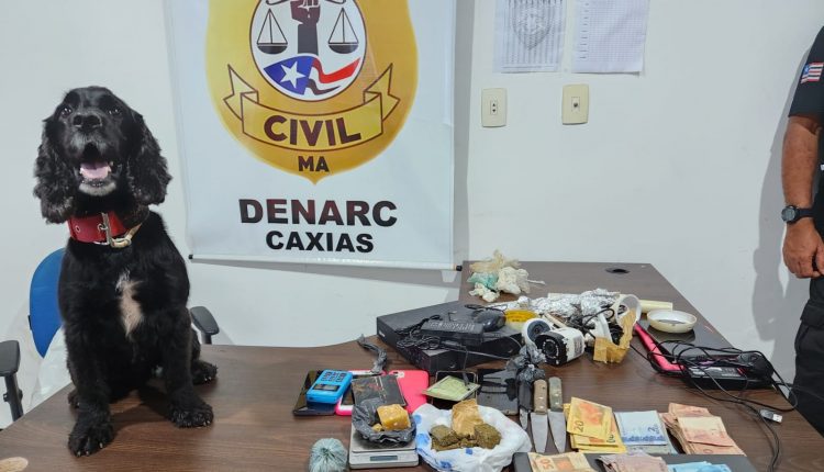 CAXIAS É ALVO DE OPERAÇÃO DA POLÍCIA CIVIL DE REPRESSÃO AO TRÁFICO DE DROGAS ; DUAS PESSOAS FORAM PRESAS