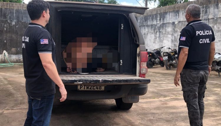 CONDENADO A 25 ANOS DE PRISÃO POR HOMICÍDIOS É CAPTURADO PELA POLÍCIA CIVIL NA ZONA RURAL DE SÃO LUÍS