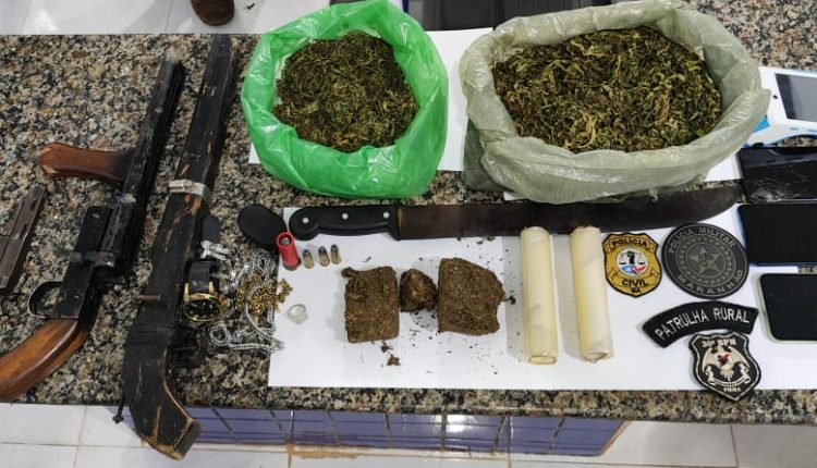 DUAS PESSOAS SÃO PRESAS POR TRÁFICO DE DROGAS EM BURITICUPU