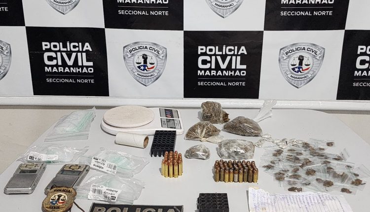 PRESO, EM PAÇO DO LUMIAR, HOMEM SUSPEITO PELO CRIME DE TRÁFICO DE DROGAS