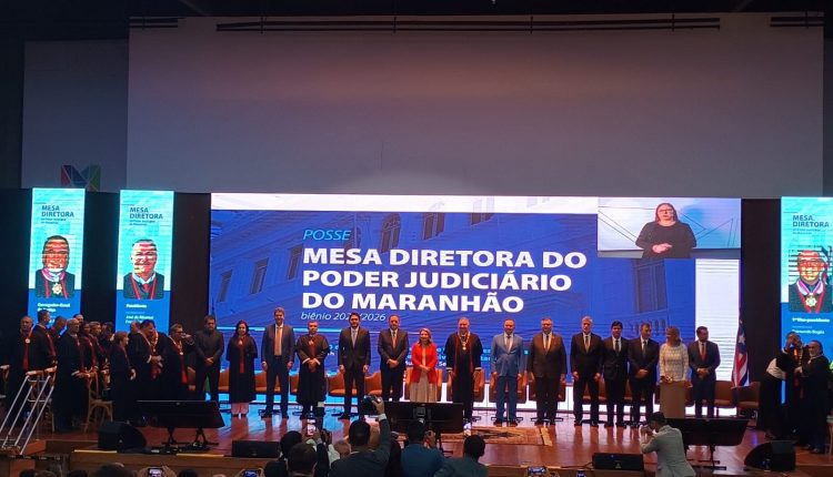 DELEGADO-GERAL, JAIR PAIVA, PARTICIPA DA POSSE DA MESA DIRETORA DO PODER JUDICIÁRIO DO MARANHÃO