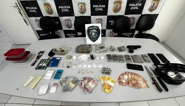 POLÍCIA CIVIL PRENDE, NO BAIRRO DA MAIOBINHA, DUAS PESSOAS POR TRÁFICO DE DROGAS