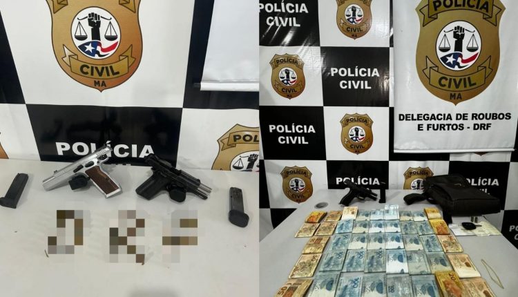 POLÍCIA CIVIL FECHA O CERCO CONTRA GRUPOS CRIMINOSOS ESPECIALIZADOS NA MODALIDADE “SAIDINHA BANCÁRIA” EM SÃO LUÍS