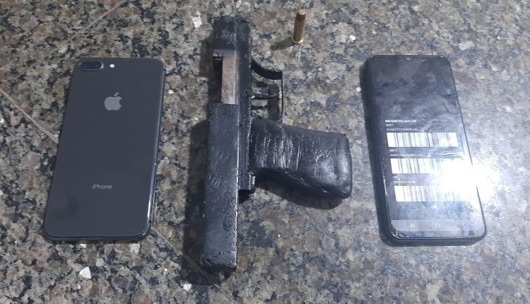 DUAS PESSOAS SÃO PRESAS EM FLAGRANTE POR ROUBO MAJORADO E EMPREGO DE ARMA DE FOGO EM TIMON