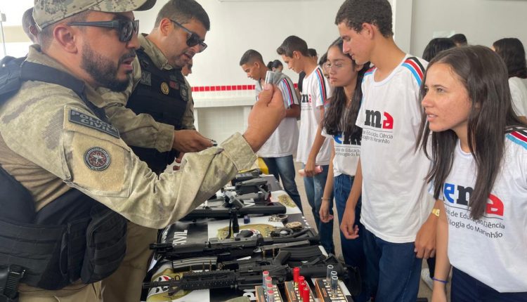 POLÍCIA CIVIL REALIZA PROJETO EDUCATIVO PARA ESTUDANTES DE SÃO DOMINGOS DO MARANHÃO