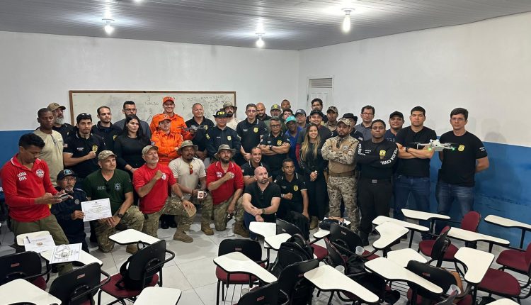 NA ACADEPOL-MA, POLÍCIA CIVIL REALIZA CURSO DE PILOTO POLICIAL DE AERONAVE REMOTAMENTE PILOTADA-DRONE