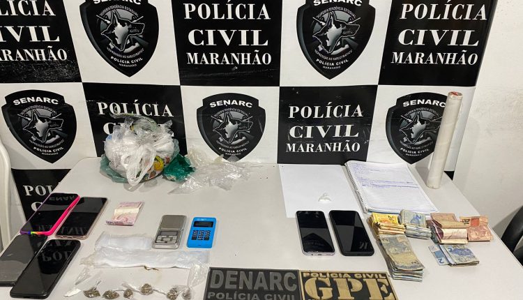 POLÍCIA CIVIL PRENDE DOIS INDIVÍDUOS EM FLAGRANTE DURANTE OPERAÇÃO DE COMBATE AO NARCOTRÁFICO EM TIMON