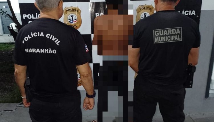 POLÍCIA CIVIL PRENDE ACUSADO DE VIOLÊNCIA DOMÉSTICA EM SÃO JOSÉ DE RIBAMAR