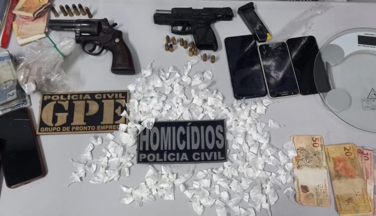 CINCO PESSOAS SÃO PRESAS DURANTE AÇÃO DA POLÍCIA CIVIL QUE INVESTIGA HOMICÍDIOS E TRÁFICO DE DROGAS EM TIMON