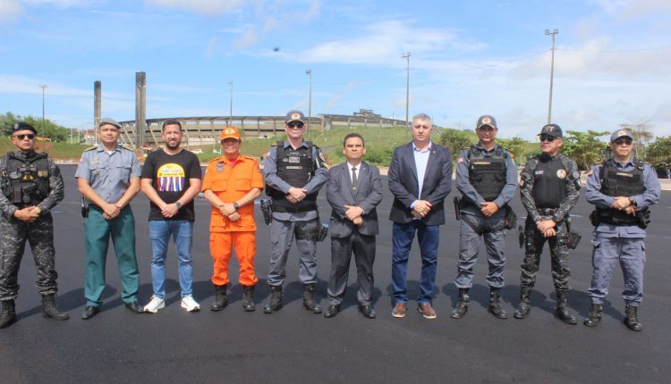 POLÍCIA CIVIL PARTICIPA DE VISTORIA TÉCNICA NO ESPAÇO BUMBA MEU SÃO JOÃO NO COMPLEXO CASTELÃO