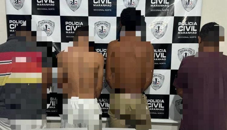 EM SÃO LUÍS, QUARTETO É PRESO EM FLAGRANTE POR TRÁFICO DE DROGAS NO BAIRRO VILA LUIZÃO