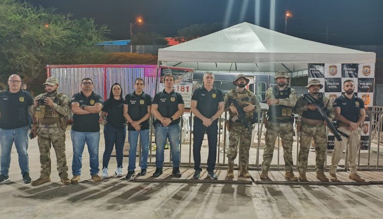POLÍCIA CIVIL INTENSIFICA SEGURANÇA NO PRIMEIRO DIA DE EVENTOS NO ESPAÇO BUMBA MEU SÃO JOÃO, EM SÃO LUÍS