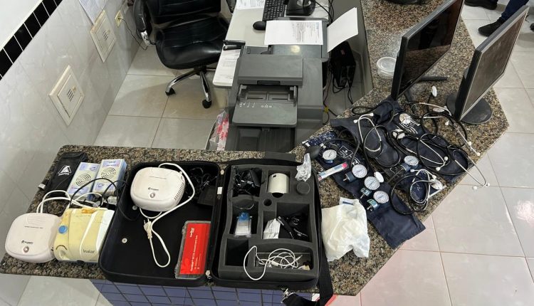 APÓS FURTAR EQUIPAMENTOS DO COMPLEXO HOSPITALAR DE BURITICUPU, HOMEM É PRESO PELA POLÍCIA CIVIL