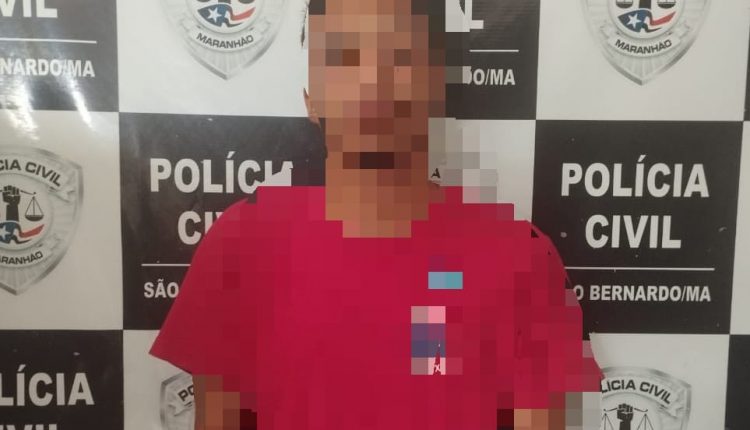 PRESO, EM SÃO BERNARDO DO MARANHÃO, SUSPEITO EFETUAR DISPAROS DE ARMA DE FOGO CONTRA FUNCIONÁRIO DE ESCOLA DE SANTANA DO MA