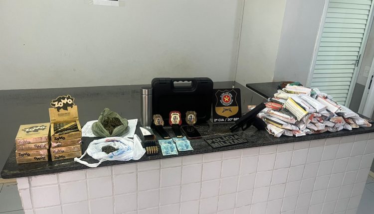 OPERAÇÃO POLICIAL: TRÊS PESSOAS SÃO PRESAS POR TRÁFICO DE DROGAS EM BOM JESUS DAS SELVAS