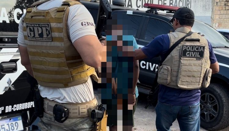 POLÍCIA CIVIL PRENDE MAIS UM FACCIONADO EM BACURI; O INDIVÍDUO É INVESTIGADO POR TRÁFICO DE DROGAS E HOMICÍDIO