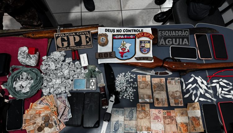 DURANTE OPERAÇÃO POLICIAL DE REPRESSÃO AO TRÁFICO DE DROGAS, CINCO ADOLESCENTES SÃO APREENDIDOS EM SÃO RAIMUNDO DAS MANGABEIRAS