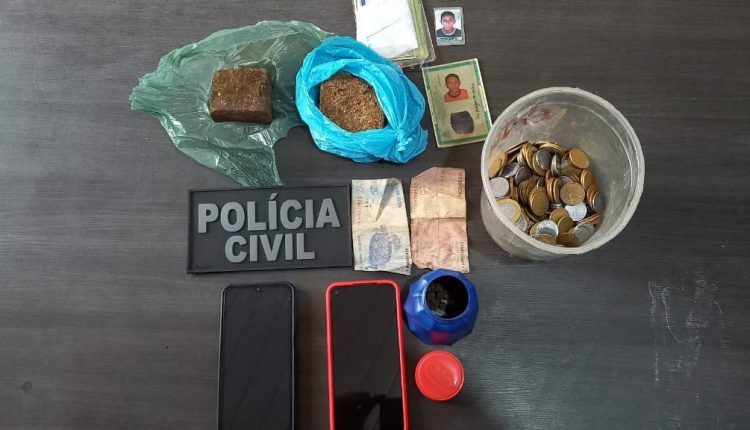 TRÊS PESSOAS SÃO PRESAS POR TRÁFICO DE DROGAS E POSSE IRREGULAR DE ARMA DE FOGO EM PRESIDENTE VARGAS