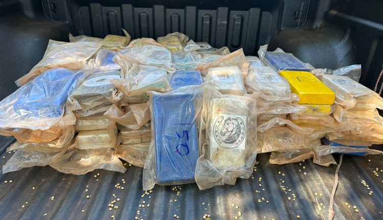 POLÍCIA CIVIL PRENDE HOMEM POR TRÁFICO DE DROGAS E APREENDE 102 TABLETES DE ENTORPECENTES NA CIDADE DE PORTO FRANCO