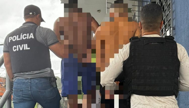POLÍCIA CIVIL PRENDE DUPLA SUSPEITA DE ROUBAR RESIDÊNCIA DE IDOSOS NO BAIRRO DO COHASERMA