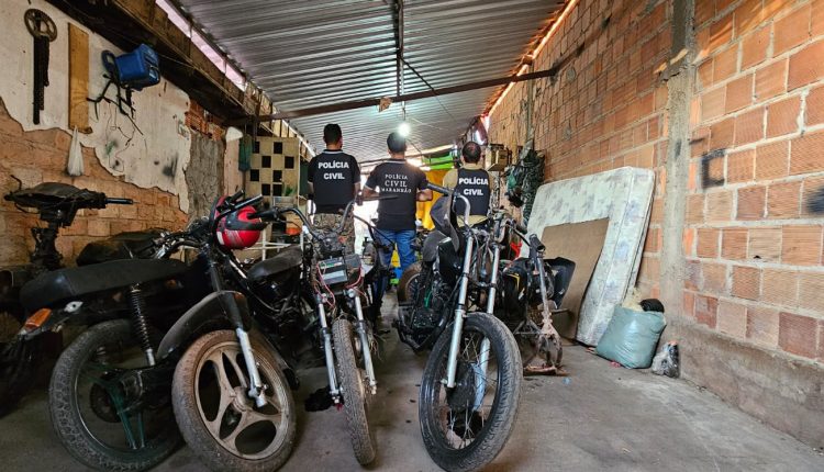 POLÍCIA CIVIL PRENDE SUSPEITO POR FURTAR MOTOCICLETA EM AMARANTE DO MARANHÃO