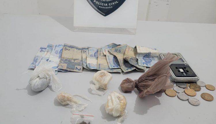 POLÍCIA CIVIL DO MARANHÃO PRENDE INDIVÍDUO COM ENTORPECENTES DURANTE ABORDAGEM NO BAIRRO SÃO FRANCISCO, EM SÃO LUÍS