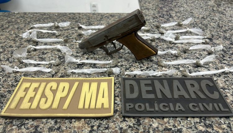 HOMEM É PRESO POR TRÁFICO DROGAS DURANTE AÇÃO POLICIAL EM TIMON