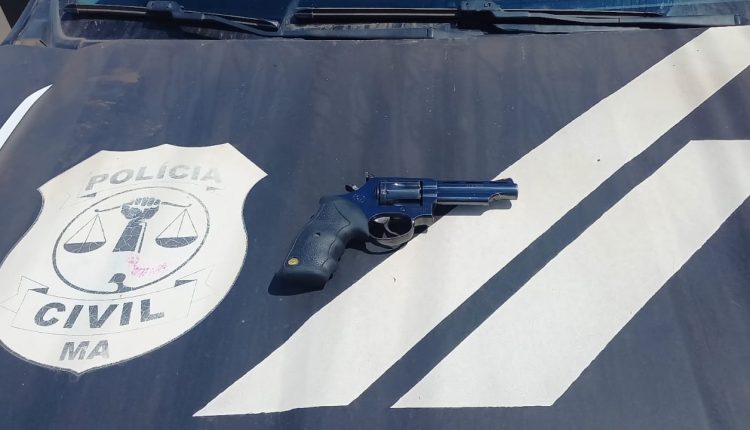 CRIMINOSO É PRESO PELA POLÍCIA CIVIL POR POSSE IRREGULAR DE ARMA DE FOGO, EM CANTANHEDE