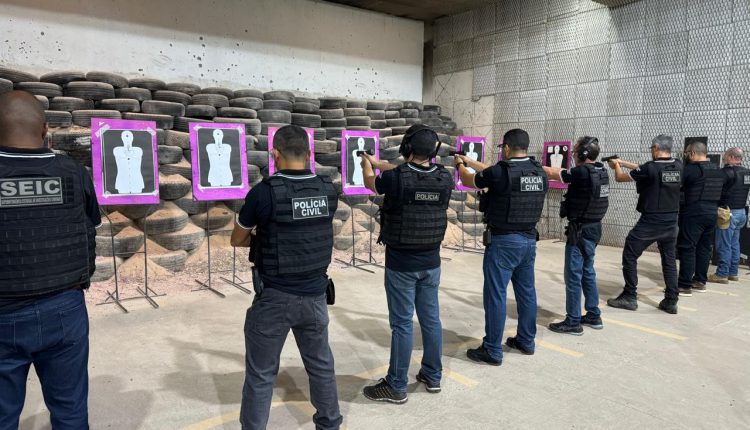 POLICIAIS CIVIS SÃO CAPACITADOS PARA MANEJO E MANUTENÇÃO DE PISTOLA GLOCK E FUZIL T4, EM SÃO LUÍS