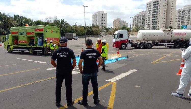EM SÃO LUÍS, POLÍCIA CIVIL PARTICIPA DE SIMULADO DE DESASTRE EM MASSA